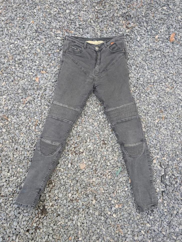Motorjeans skinny Richa, Motoren, Kleding | Motorkleding, Broek | textiel, Dames, Tweedehands, Ophalen of Verzenden