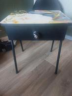 Vintage (gerestyld) nachtkastje, Huis en Inrichting, Ophalen, Zo goed als nieuw, Hout, Minder dan 45 cm