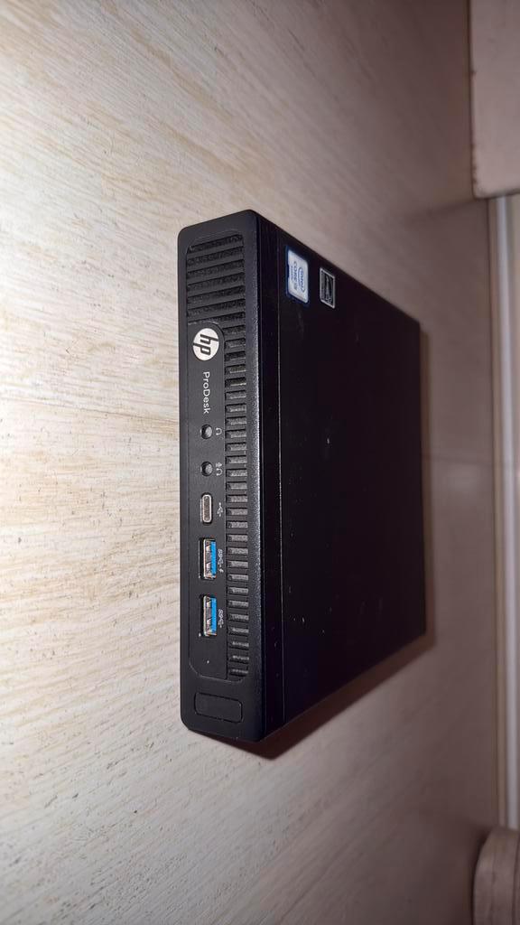HP ProDesk 600 G2 Mini, Computers en Software, Desktop Pc's, Zo goed als nieuw, 2 tot 3 Ghz, SSD, 8 GB, Ophalen of Verzenden