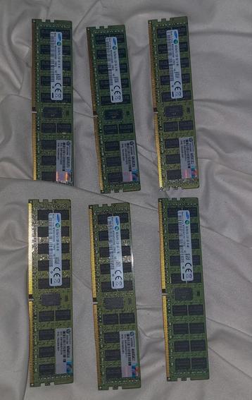 6x 16GB DDR4 2133MT/s Registered ECC beschikbaar voor biedingen