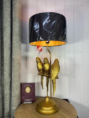 papegaaien lamp 3 op een stok .tafellamp beschikbaar voor biedingen