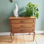 Lucky Vintage Queen Anne ladenkast barok brocante, Huis en Inrichting, Kasten | Ladekasten, Ophalen, Gebruikt, Vintage, 3 of 4 laden