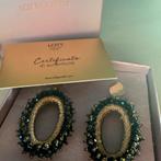 LOTT Gioielli Oorbellen Zwart Goud, Sieraden, Tassen en Uiterlijk, Oorbellen, Met kristal, Hangers, Zwart, Ophalen of Verzenden