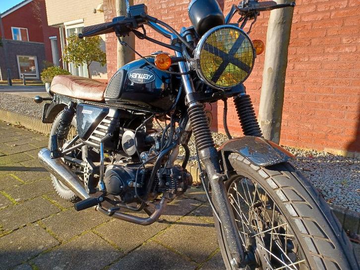 Hanway raw 50, Fietsen en Brommers, Brommers | Tuning en Styling, Gebruikt, Ophalen