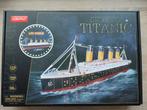 3D puzzel Titanic in super mooie staat met verlichting, Hobby en Vrije tijd, Denksport en Puzzels, Ophalen of Verzenden, Minder dan 500 stukjes