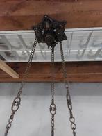 Antieke Art Nouveau scheeps Hanglamp, 220V, Antiek en Kunst, Antiek | Lampen, Ophalen of Verzenden