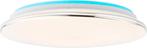 Brilliant EDNA plafondlamp 40cm 24W CCT RGB Backlight NIEUW, Ophalen of Verzenden, Nieuw, Metaal, Modern