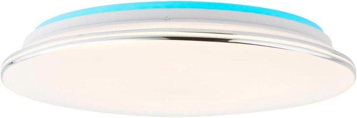 Brilliant EDNA plafondlamp 40cm 24W CCT RGB Backlight NIEUW, Huis en Inrichting, Lampen | Plafondlampen, Nieuw, Kunststof, Metaal