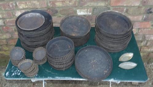 oude bakplaten voor vlaai vlaaibakplaten uit bakkerij, Antiek en Kunst, Curiosa en Brocante, Ophalen
