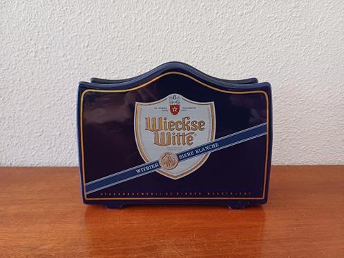 Viltjes houder Wieckse Witte Maastricht, Verzamelen, Biermerken, Zo goed als nieuw, Viltje(s), Overige merken, Ophalen of Verzenden