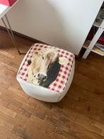 Poef, Ophalen, Zo goed als nieuw