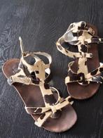 Sandalen lazamani (echt haar )., Kleding | Dames, Schoenen, Ophalen of Verzenden, Gedragen, Zwart, Sandalen of Muiltjes