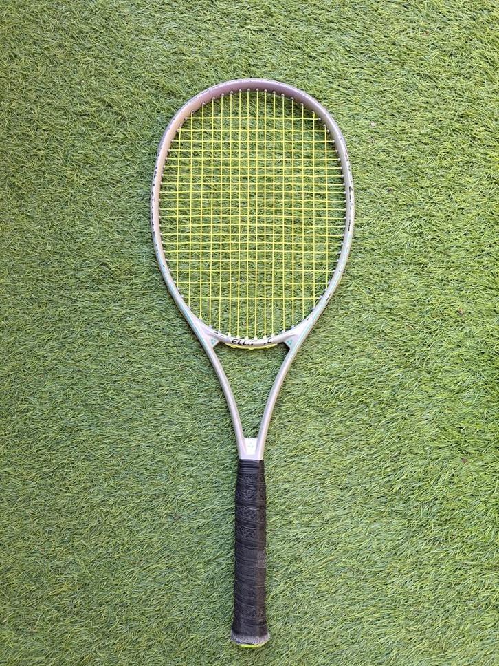Fischer Elliptic series L4 Tennisracket parelmoer, Sport en Fitness, Tennis, Gebruikt, Racket, Overige merken, L4, Ophalen of Verzenden