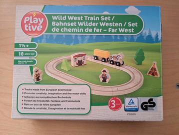 Playtive houten treinset beschikbaar voor biedingen