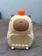 Capybara wekker nachtlampje oplaadbaar NIEUW, Ophalen of Verzenden, Nieuw, Digitaal