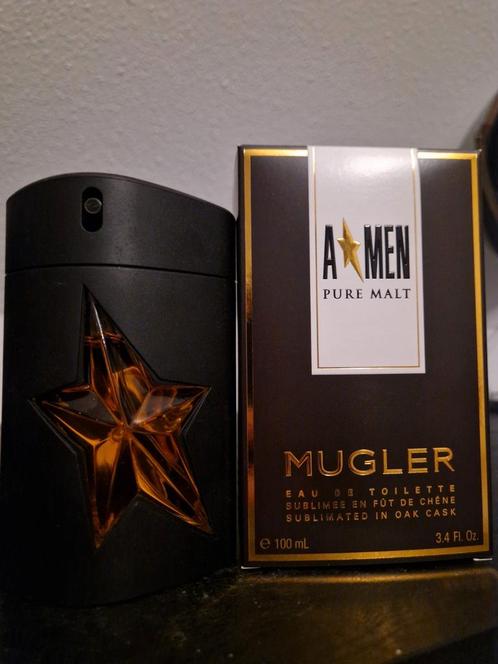 Mugler A*Men Pure Malt (discontinued) sample tester decant, Sieraden, Tassen en Uiterlijk, Uiterlijk | Parfum, Zo goed als nieuw