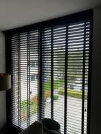 Zwarte PVC jaloezieën, Huis en Inrichting, Stoffering | Gordijnen en Lamellen, Ophalen, Zo goed als nieuw, Zwart, 150 tot 200 cm