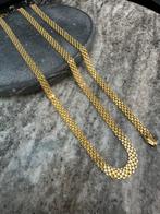 Prachtige 21k gouden set: Armband & Ketting, Ophalen of Verzenden, Zo goed als nieuw, Goud