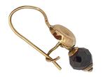 Antieke rosegouden oorhangers met granaat, 2e kw 19e eeuw, Sieraden, Tassen en Uiterlijk, Antieke sieraden, Verzenden, Goud, Oorbellen