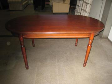 Ovale klassieke stijl eettafel, hoog 76, breed 165, diep 90 beschikbaar voor biedingen
