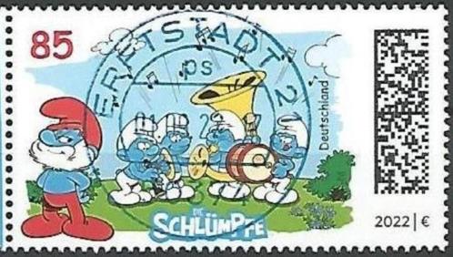2022 zegel 3718 gestempeld 10-7, Postzegels en Munten, Postzegels | Europa | Duitsland, Gestempeld, 1990 tot heden, Verzenden