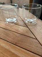 Zwilling dubbelwandige theeglazen/koffieglazen (2 stuks), Ophalen of Verzenden, Zo goed als nieuw