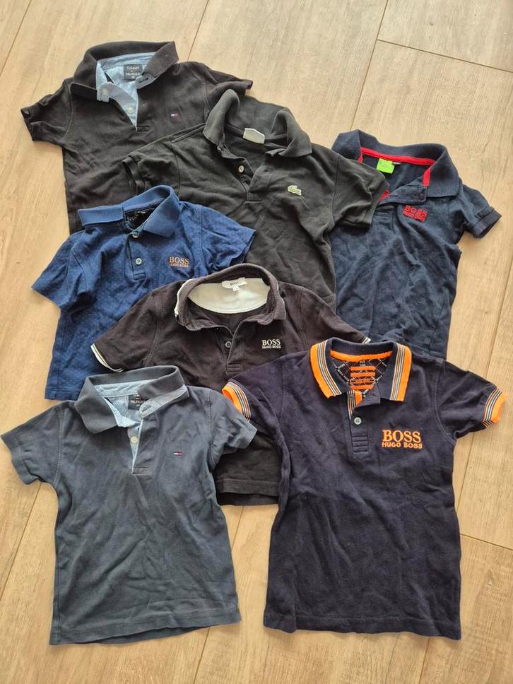 Polo's van Hilfiger, Hugo Boss en Lacoste mt. 86-92, Kinderen en Baby's, Babykleding | Maat 86, Zo goed als nieuw, Jongetje, Shirtje of Longsleeve
