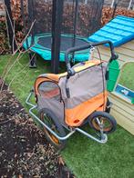 Fietskar / Kinderwagen - 2 kinderen + bagage, Ophalen, Gebruikt, Opvouwbaar, 20 tot 40 kg