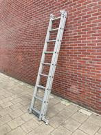 2-delige Aluco ladder: 2 x 9 sporten, Ophalen, Gebruikt, 4 meter of meer