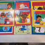 Puzzelkist kind en dier educo houten puzzels, Ophalen of Verzenden, Gebruikt