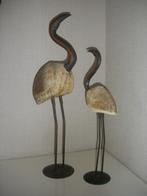 2 hele leuke vogels 1 grote en een kleine vogel zgan, Huis en Inrichting, Woonaccessoires | Overige, Ophalen of Verzenden, Zo goed als nieuw