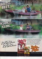retro reclame 1981 Campina Yogho-Yogho zuivel roeiboot, Ophalen of Verzenden