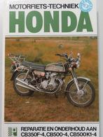 werkplaatshandboek HONDA CB350F en CB500F en K *NIEUW & NL, Ophalen of Verzenden, Honda