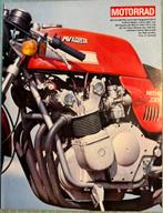 Poster 1976 A4 MV Agusta 900 S, Verzamelen, Verzenden, Zo goed als nieuw, Motoren