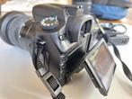 sony a300 compleet met tas, lenzen en flitser, Gebruikt, Spiegelreflex, 10 Megapixel, Ophalen of Verzenden