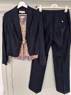 Josephine & Co donker blauw dames kostuum pak maat 42, Blauw, Maat 42/44 (L), Ophalen of Verzenden, Zo goed als nieuw