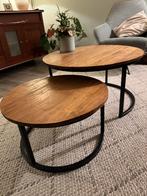 Ronde set tafeltjes - handig en stijlvol!, Ophalen, Gebruikt, Rond, 50 tot 100 cm