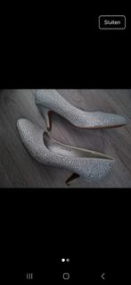 Mooie zilveren  pumps met glitters, Huis en Inrichting, Ophalen of Verzenden, Zo goed als nieuw, Minder dan 150 cm