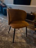 5 velourse eethoekstoelen, Huis en Inrichting, Ophalen of Verzenden, Zo goed als nieuw
