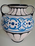 * Gave Scandinavische handbeschilderde Art nouveau vaas, Antiek en Kunst, Antiek | Keramiek en Aardewerk, Ophalen of Verzenden