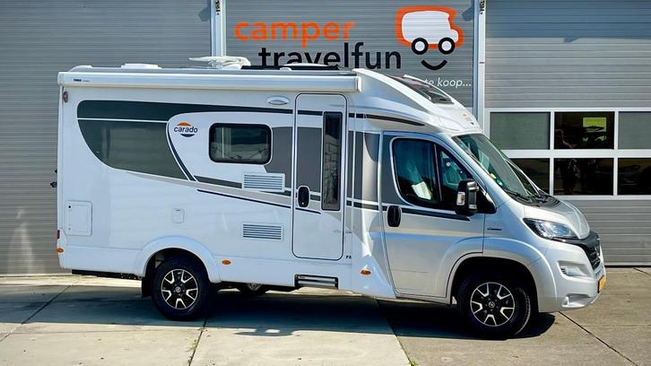 Carado T135 135 edition Fransbed versie 2023, Caravans en Kamperen, Campers, Particulier, tot en met 2, Half-integraal, Carado