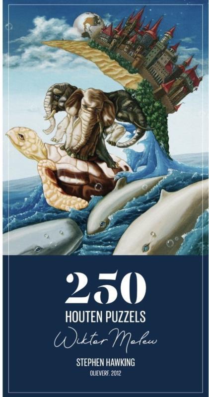 DaVICI - Stephen Hawking - 250 stukjes  (AANBIEDING), Hobby en Vrije tijd, Denksport en Puzzels, Nieuw, Legpuzzel, Minder dan 500 stukjes