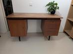 Vintage Bureau, 50s-60s, 135x58x77cm, Huis en Inrichting, Bureaus, Ophalen, Gebruikt, Bureau