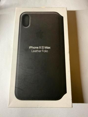Apple iPhone XS Max Leather Folio Case beschikbaar voor biedingen