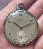 Omega zakhorloge ref. 1122 caliber 37.5T1 circa 1947 vintage, Sieraden, Tassen en Uiterlijk, Horloges | Antiek, Zakhorloge, Staal