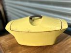Le creuset pannen geel, Gebruikt, Gietijzer, ., Ophalen of Verzenden