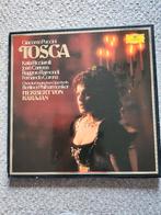 Giacomo Puccini Tosca Herbert von Karajan nette staat, Kamermuziek, Ophalen of Verzenden, Zo goed als nieuw, 12 inch