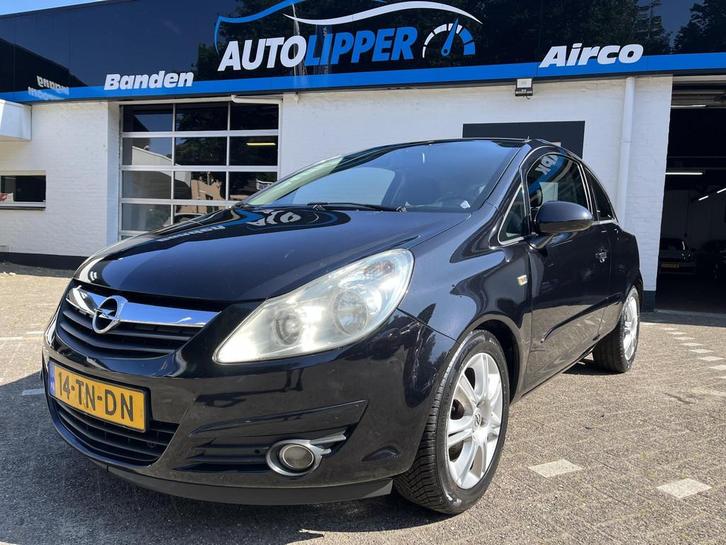 Opel Corsa 1.4-16V Enjoy /Nieuwe apk bij aflevering, Auto's, Opel, Bedrijf, Te koop, Corsa, ABS, Airbags, Alarm, Centrale vergrendeling