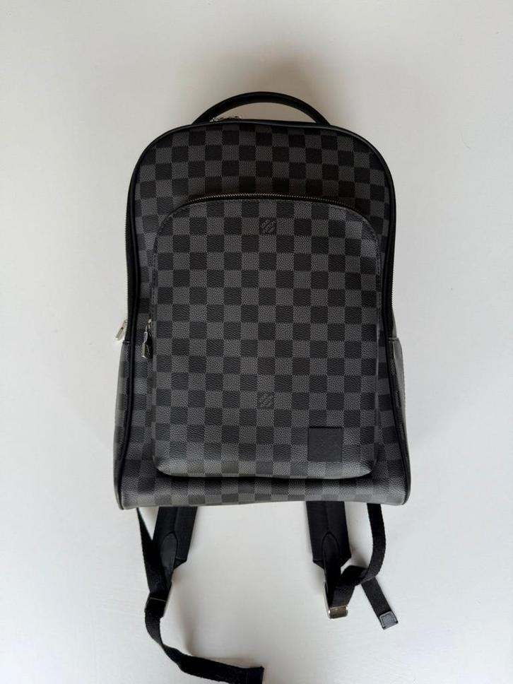 Louis Vuitton Avenue Rugtas Damier Graphite, Sieraden, Tassen en Uiterlijk, Tassen | Rugtassen, Zo goed als nieuw, Overige merken
