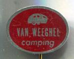 Van Weeghel caravans blik speldje ( P_029 ), Verzenden, Nieuw, Merk, Speldje of Pin